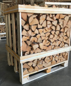 Kiln dried hardwood in 1m3 and 2m3 Pallets
